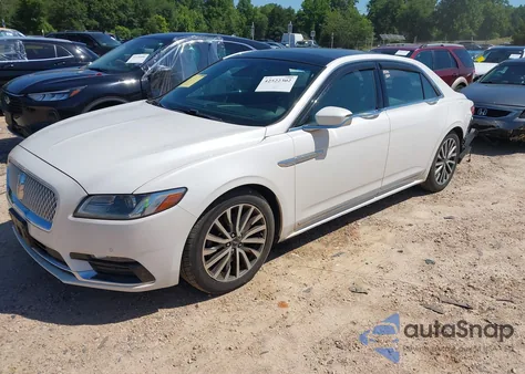 2019 Lincoln Continental Select z USA, uszkodzony, nr VIN 1LN6L9TK7K5601877